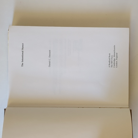 The Intentional Stance - Daniel C. Dennett 1987 - Picture 7 of 12